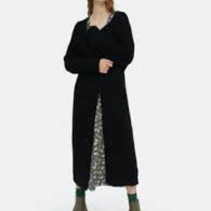 EDITED REVOLVE ALPACA LONG LINE SWEATER CARDIGAN W POCKETS NWT OPEN FRONT